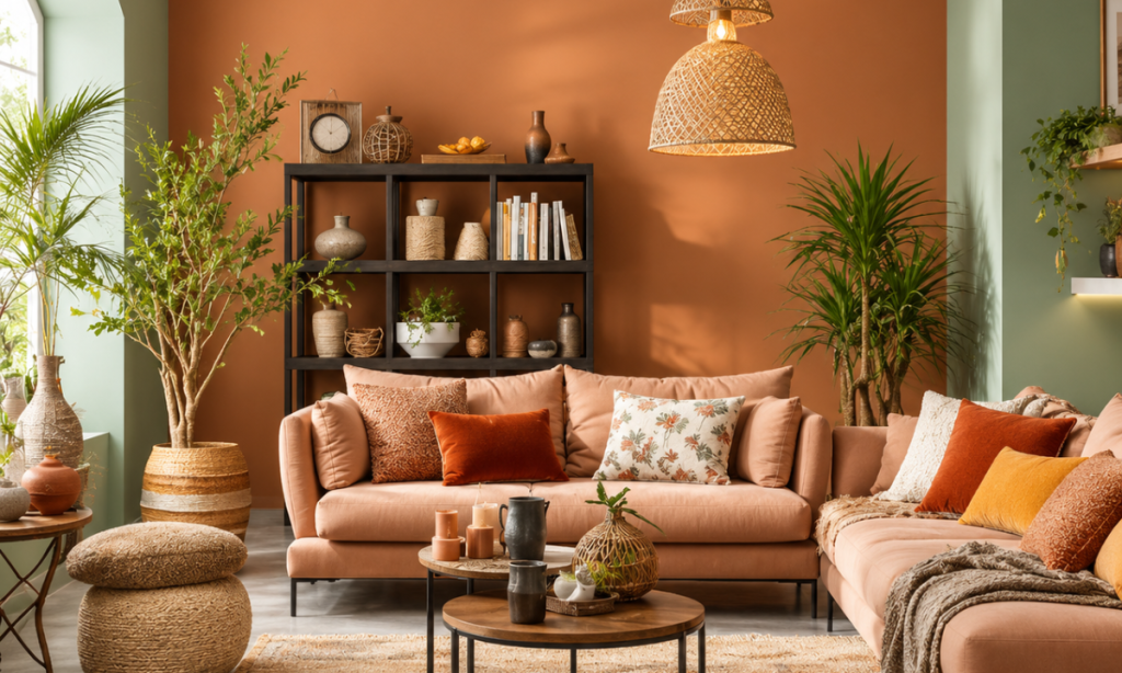 Earthy Colours Are Replacing Cold Neutrals