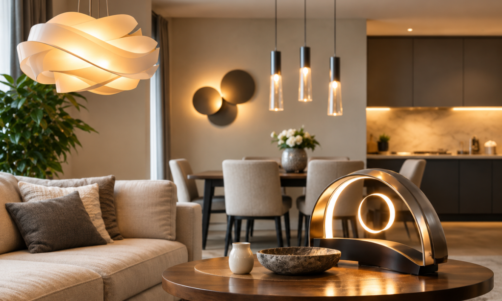 Layered and Statement Lighting