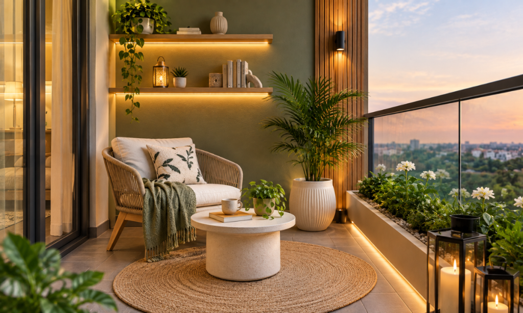 Minimalist Balcony Design Ideas