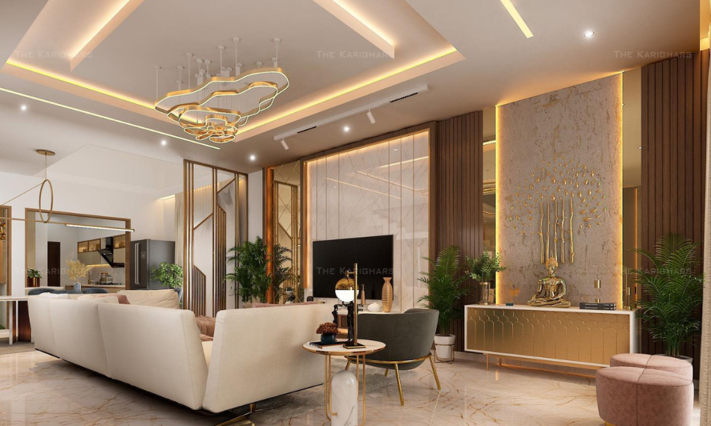 Guide to Living Room Interior Design: Layout to Lighting | The Karighars