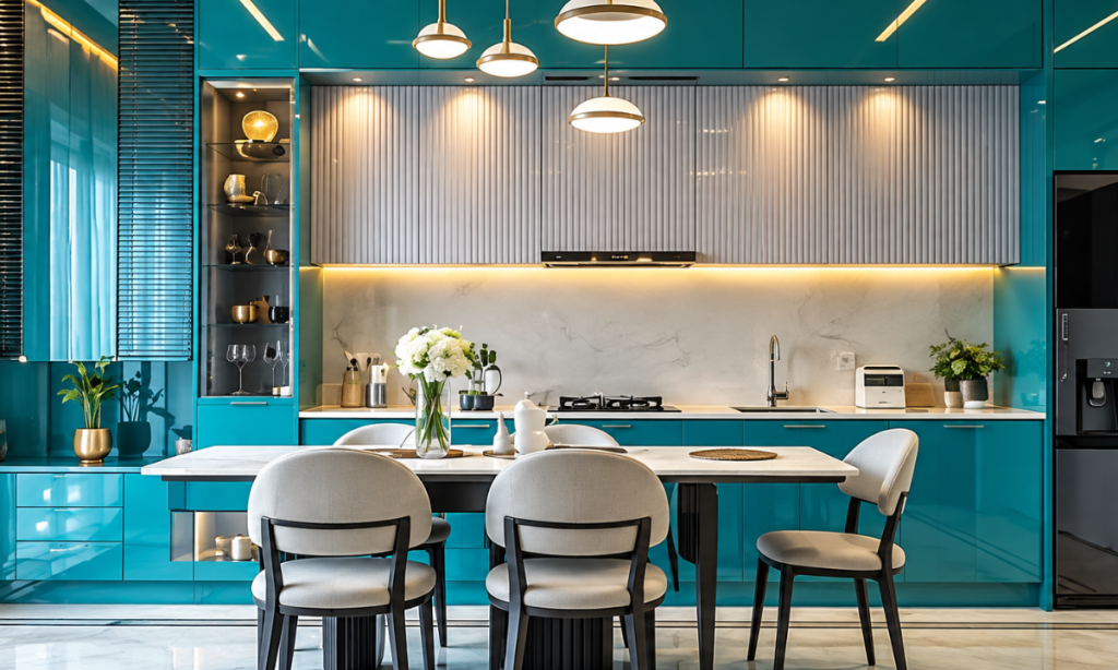 Straight (Single-Wall) Open Kitchen