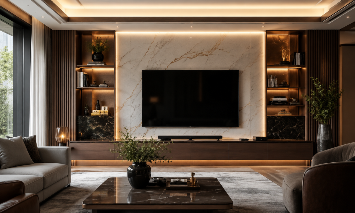 Luxury TV Wall Designs
