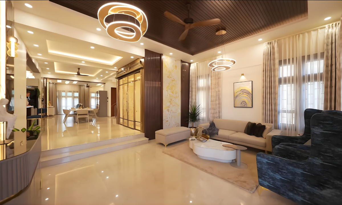 Role in Luxury Living Room Interior Design