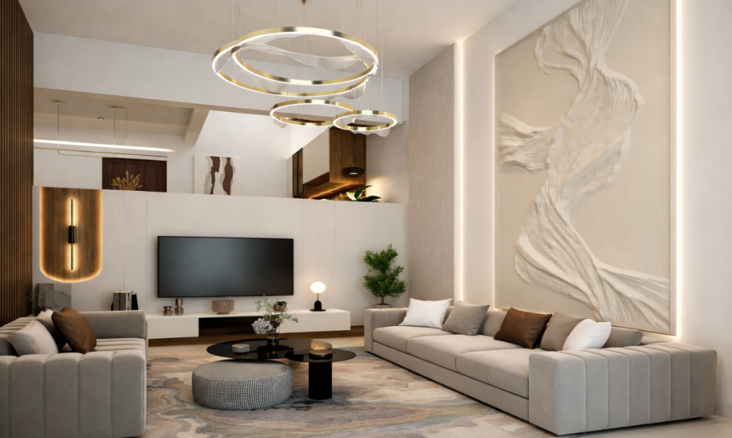 Latest PVC Wall Design Ideas for Living Rooms | The Karighars