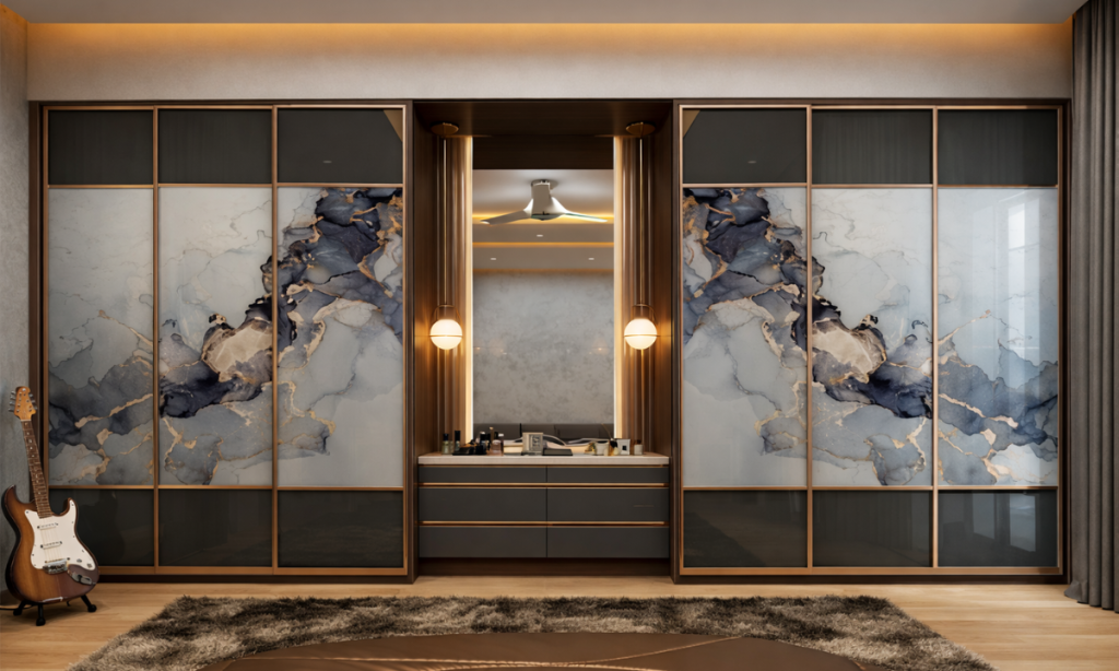 Stylish Modern Wardrobe Design for Luxury Residences | The Karighars