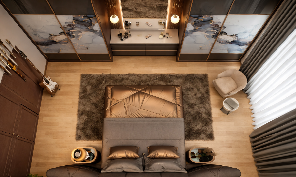 Wardrobe with Dressing Unit