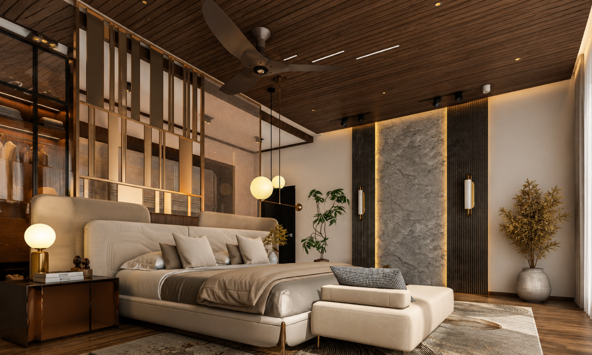Bed Canopy Wood Panel