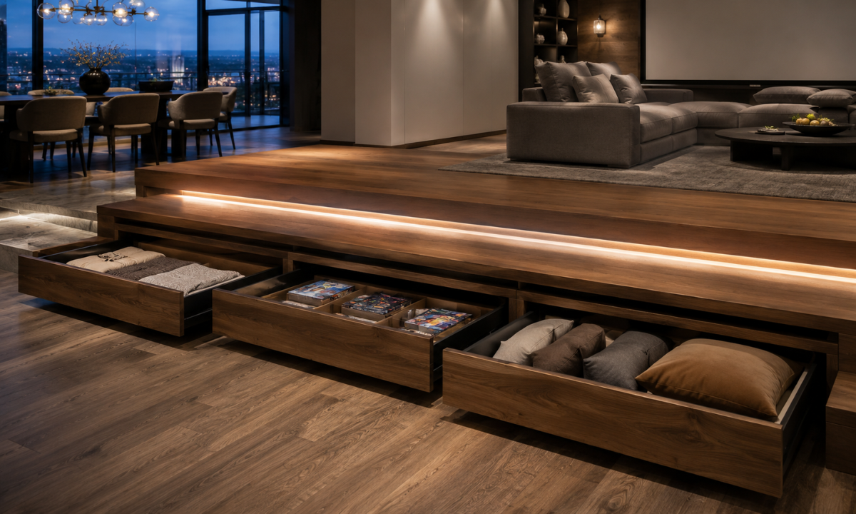 Step-Up Lounge Platforms