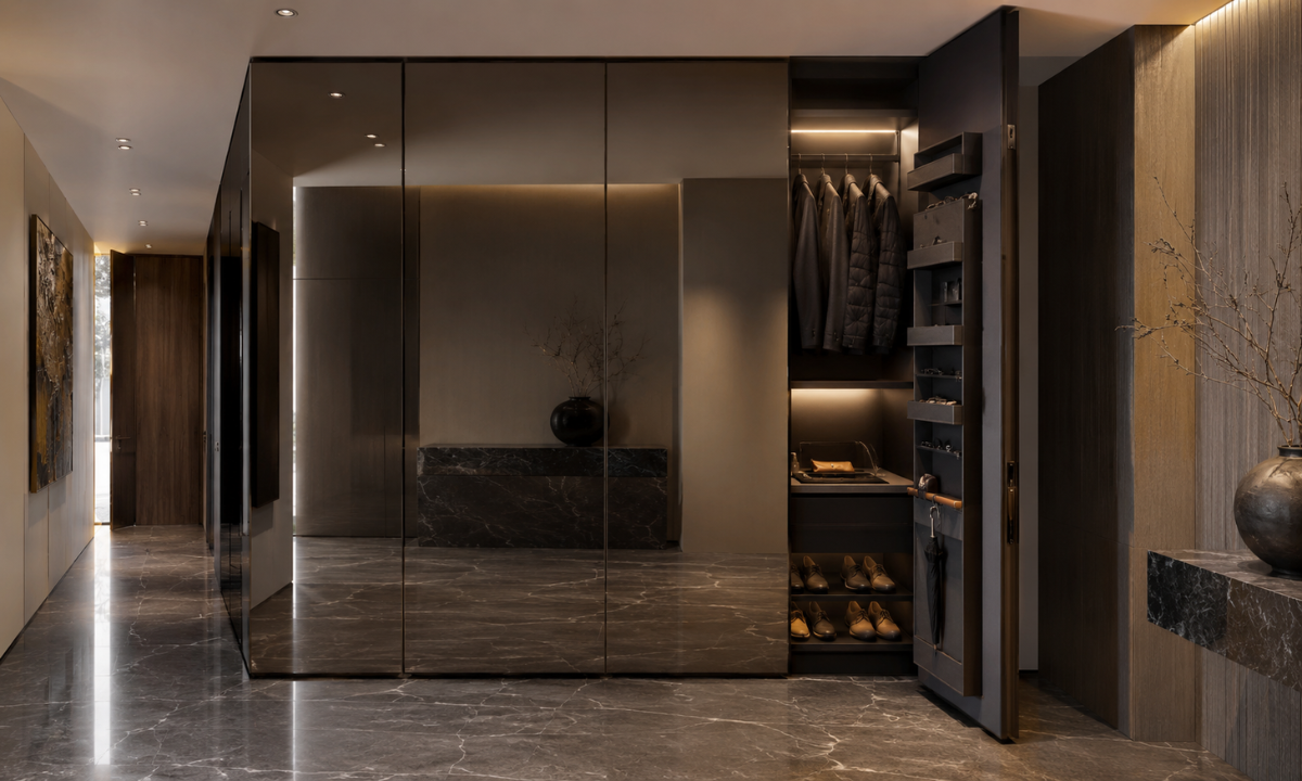 Foyer Mirror Wardrobes
