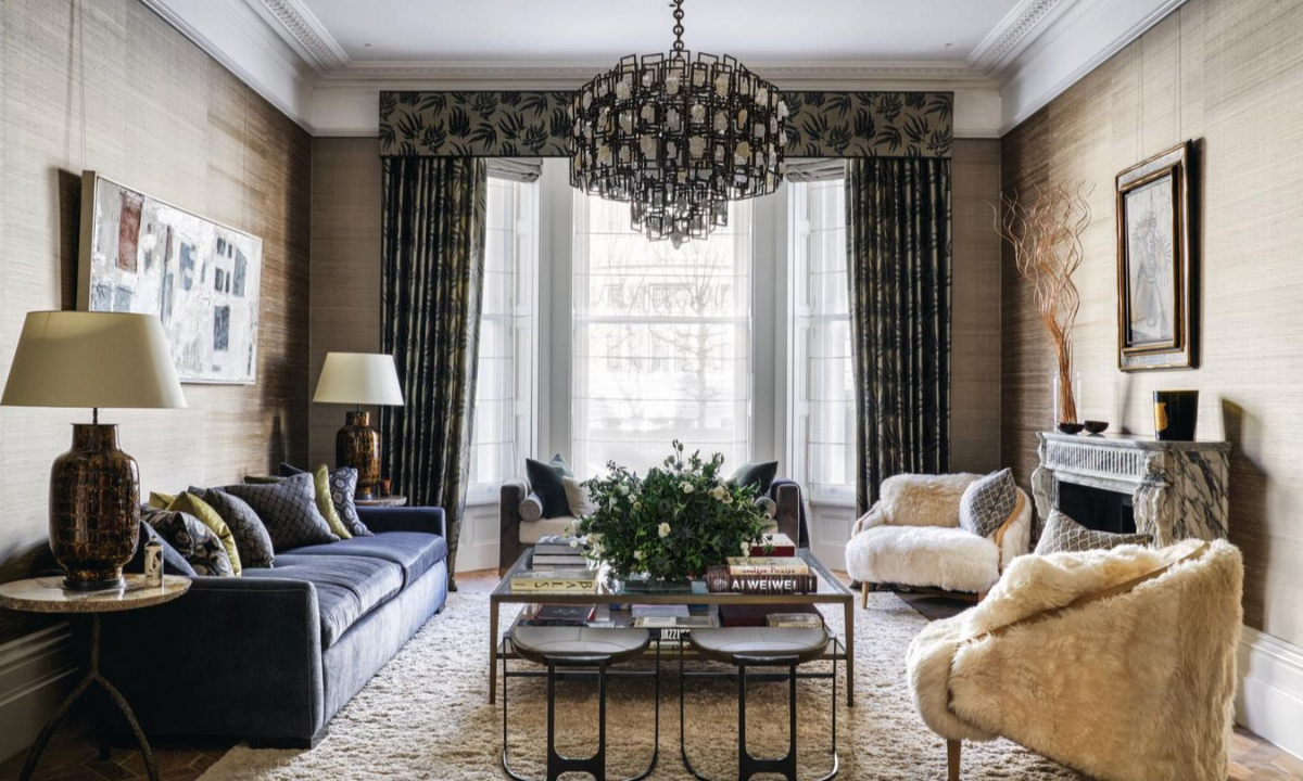 Floor-to-Ceiling Custom Shelving