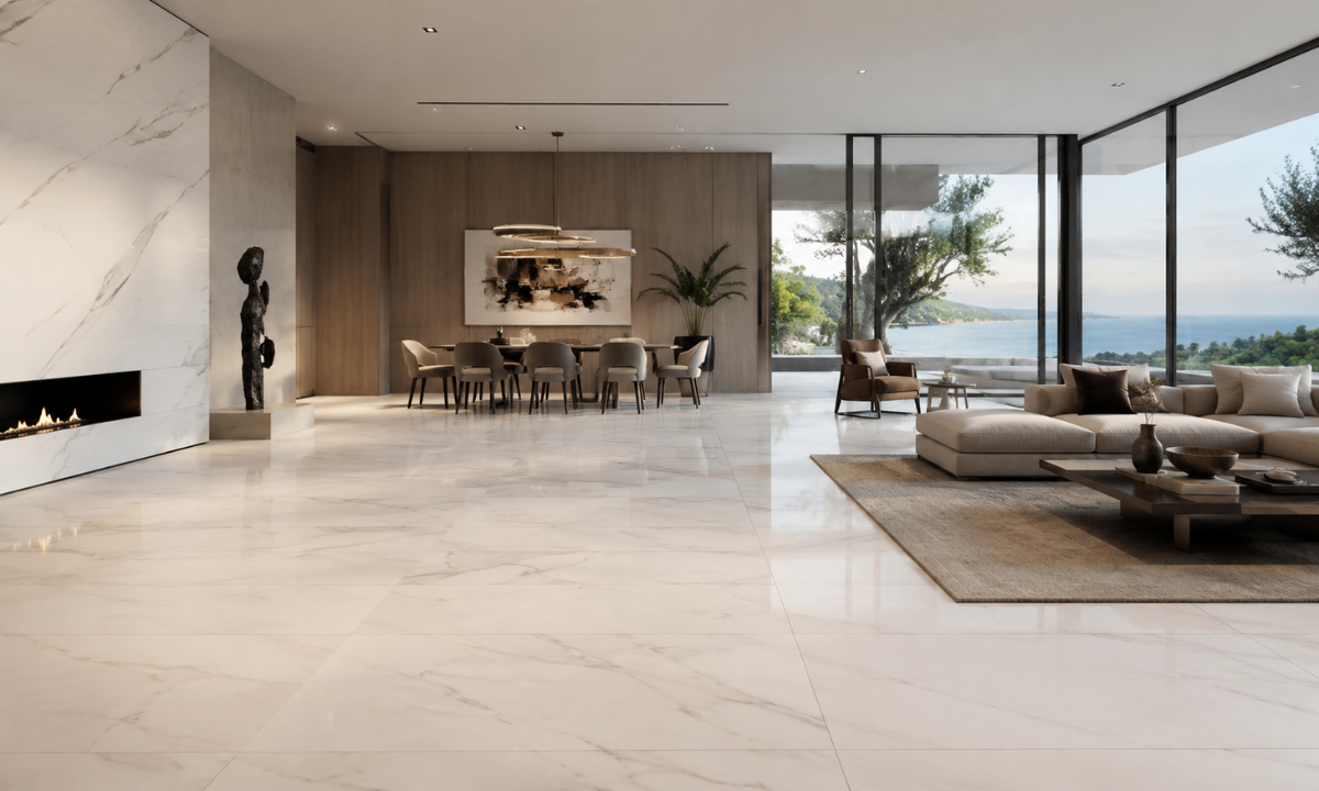 Large-Format Porcelain Slabs