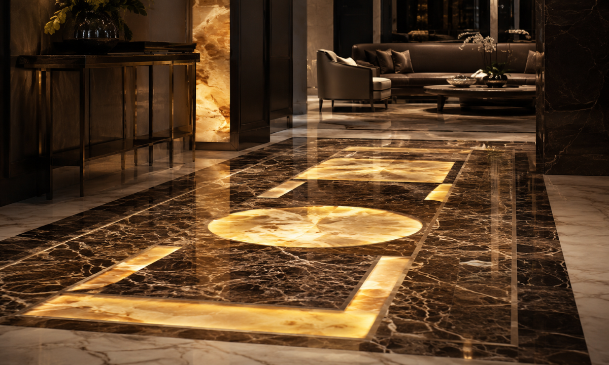 Onyx Inlays with Lighting
