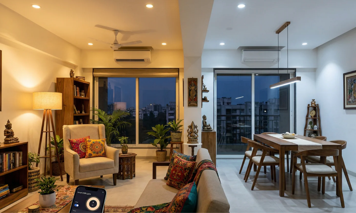Temperature Controlled Smart Lighting