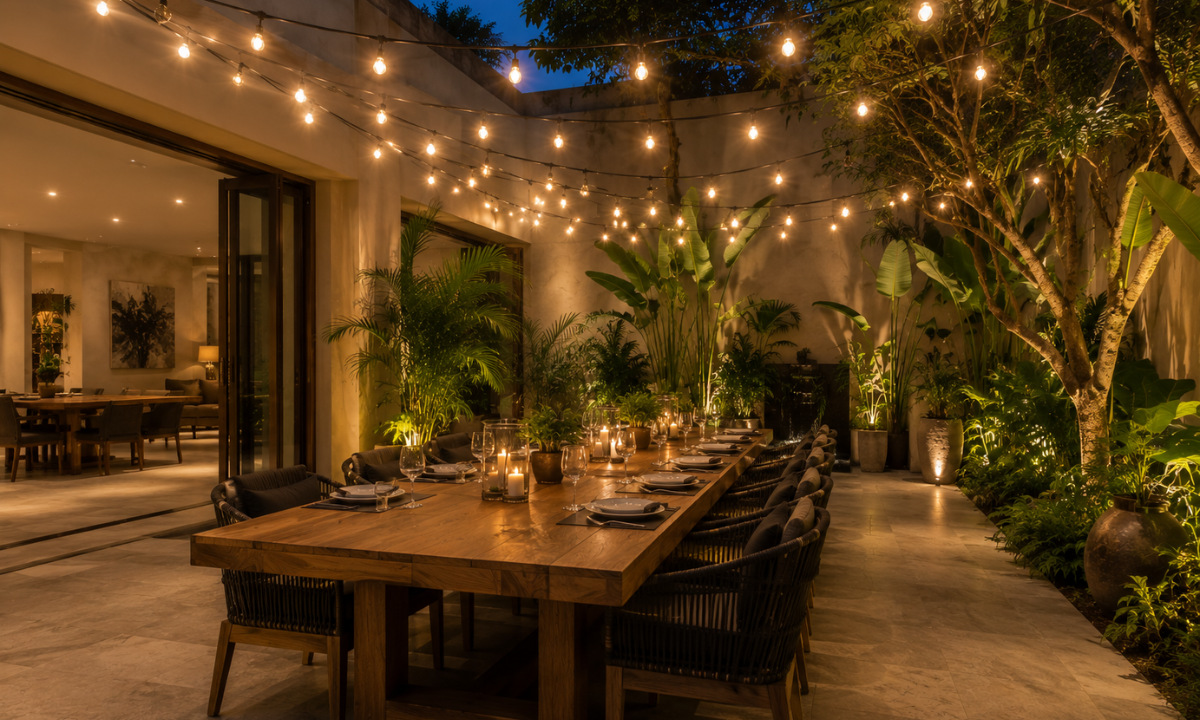 Open Air Dining Space