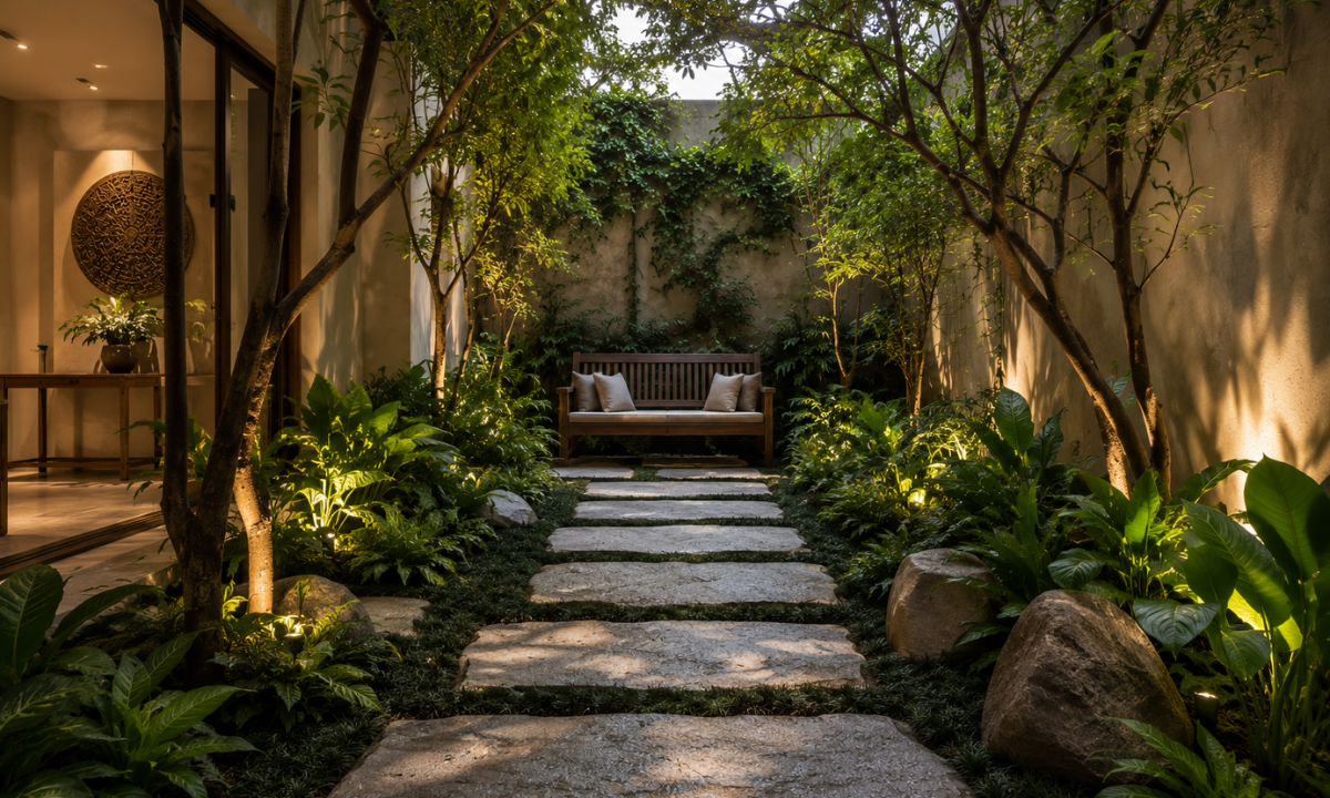 Stepping Stone Reading Area