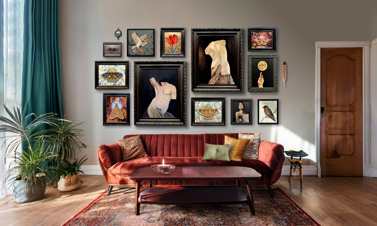Floor-to-Ceiling Custom Shelving