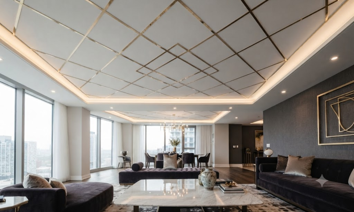 Champagne Gold Ceiling Trim