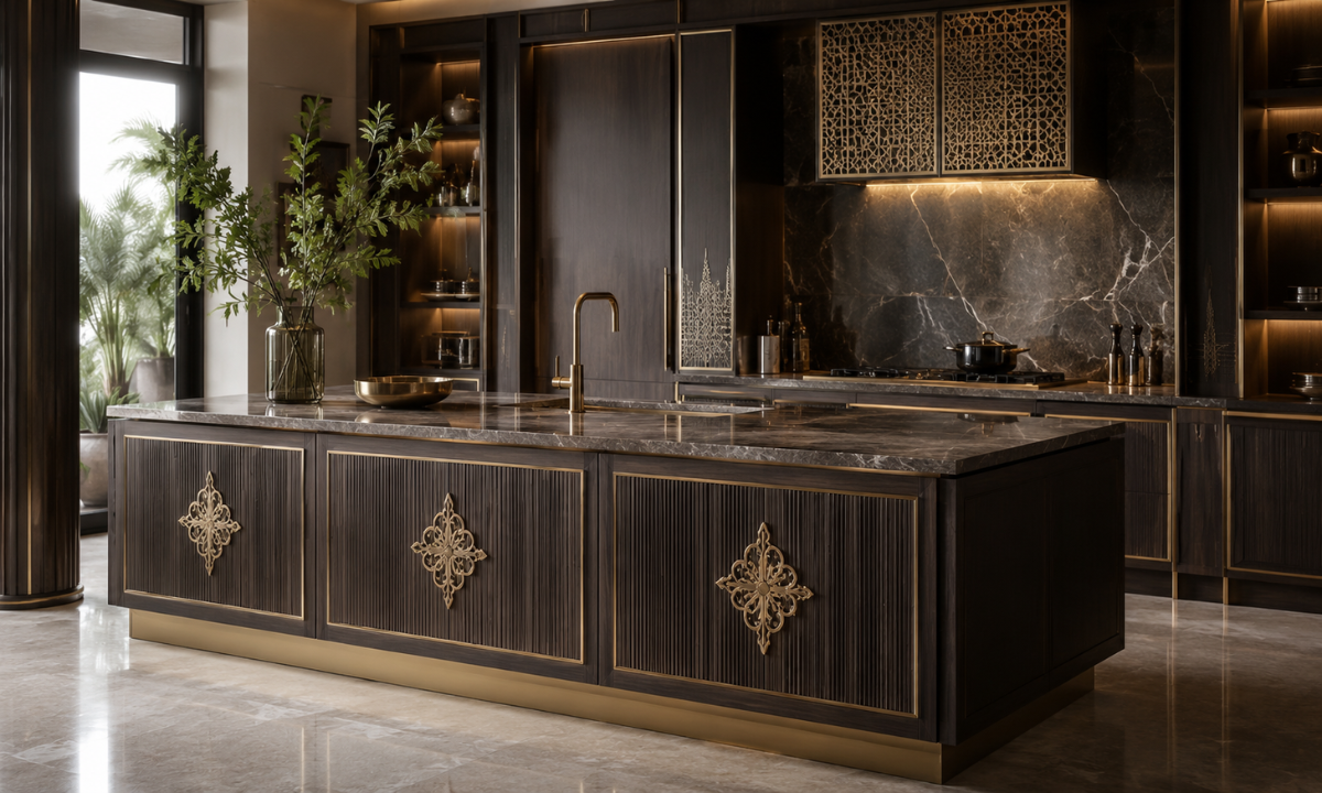 Brass Inlays & Heritage Accents