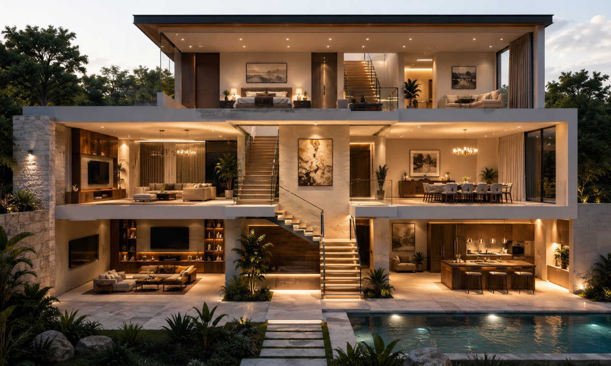 Villa Layout & Spatial Planning