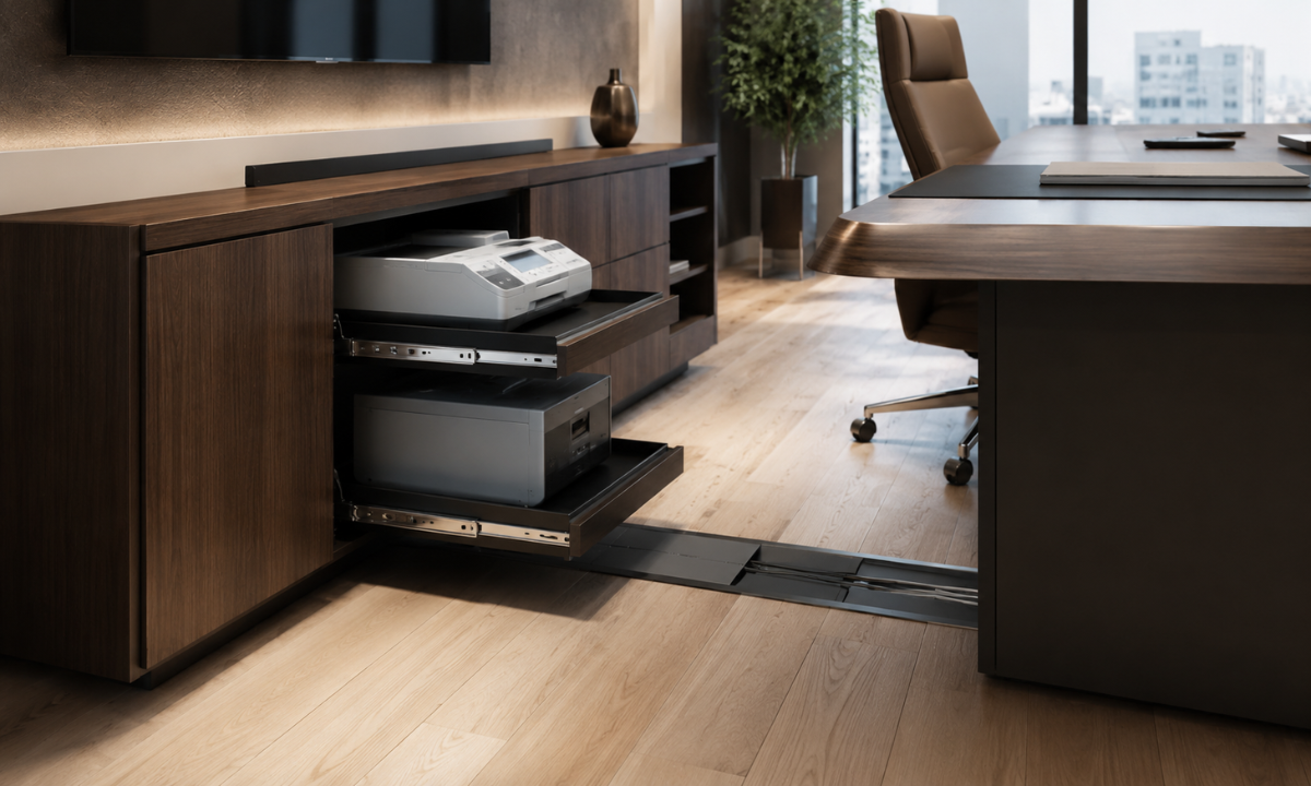 Pull-Out Docking Trays