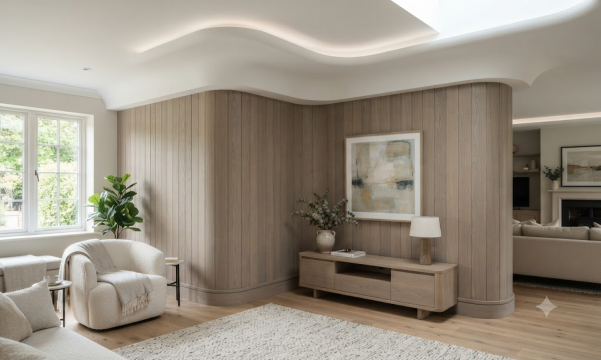 Curved Radius Ceiling Corners