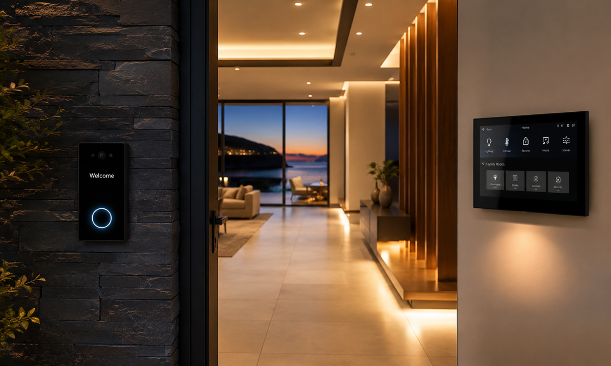 Biometric smart home security
