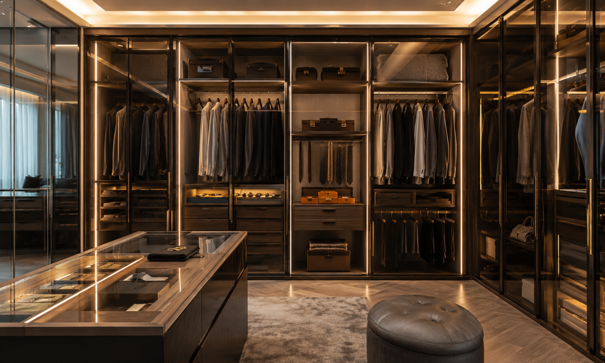 Compact Luxury Dressing Suites & Storage