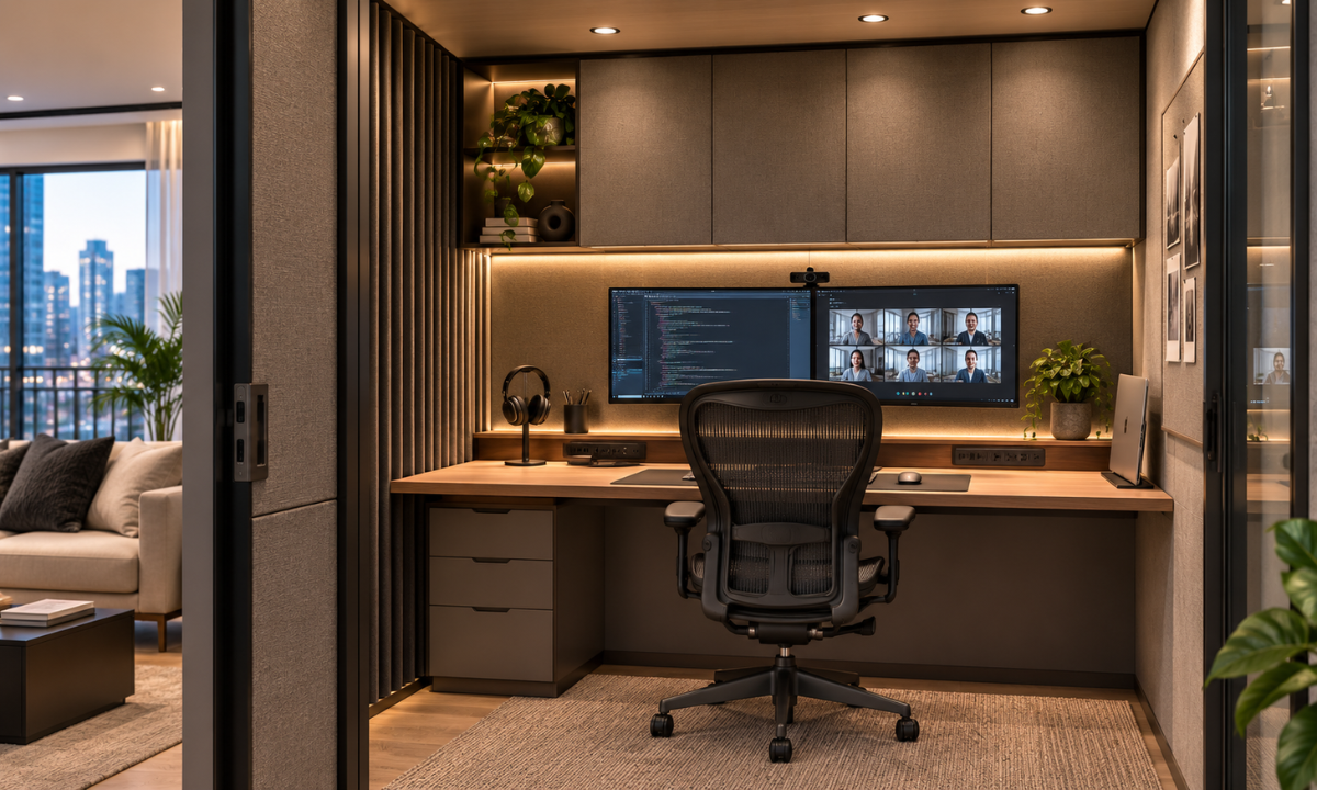 Ergonomic WFH Nooks & Study Pods