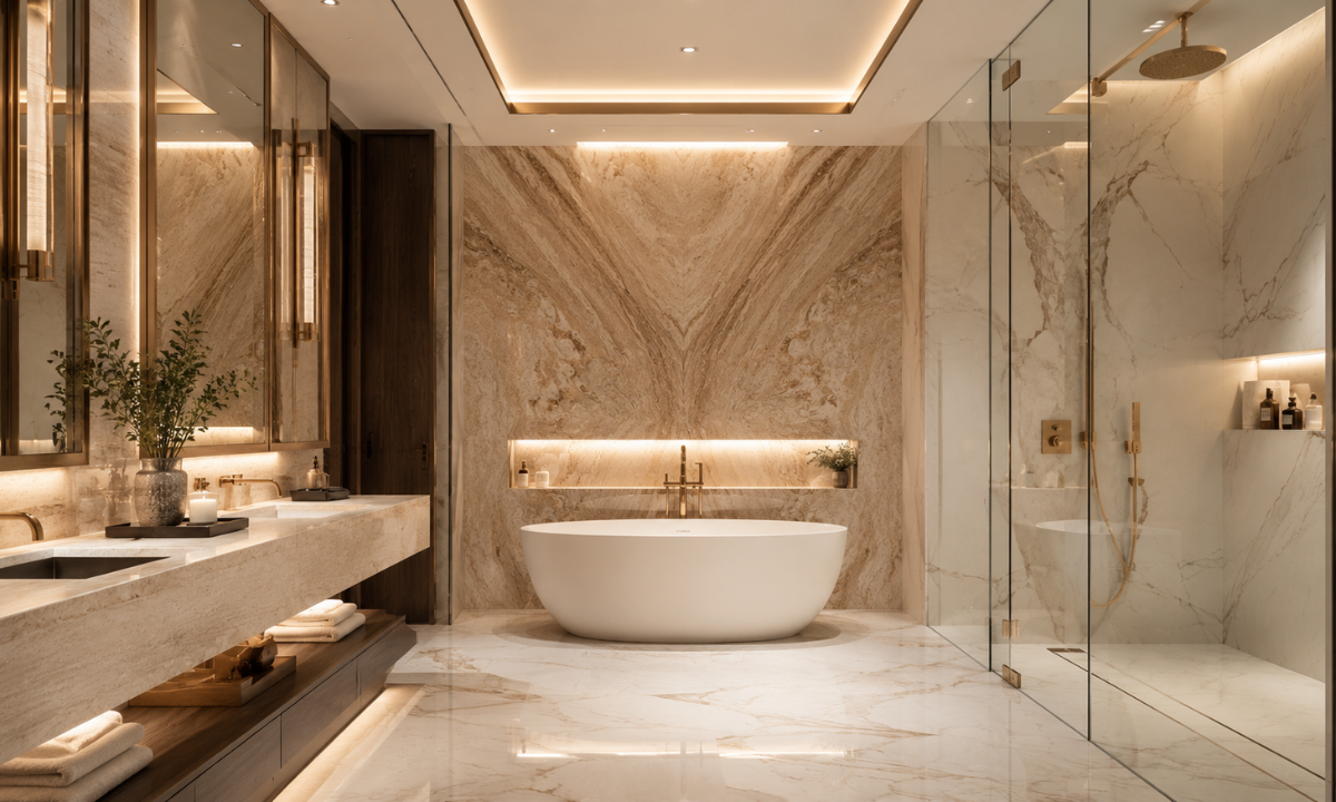 Spa-Grade Master Bathrooms