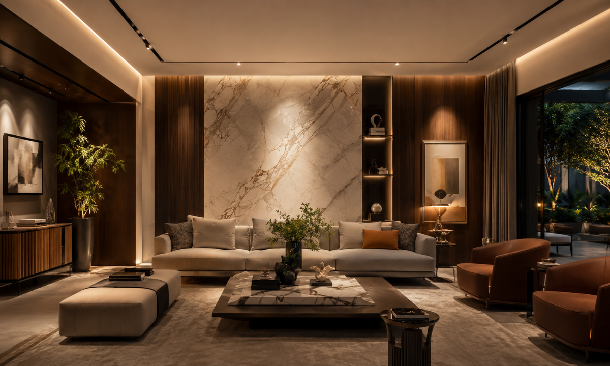 Layered Architectural Lighting