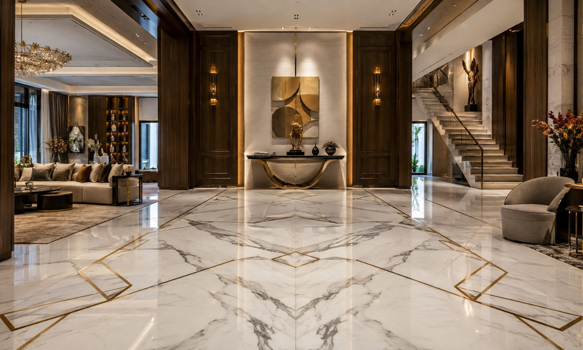 Book-Matched Marble & Stone Inlays