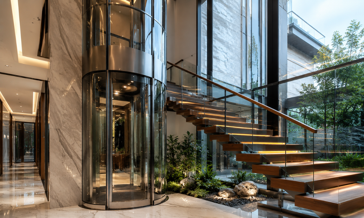 Glass Elevators & Architectural Shaft Cladding