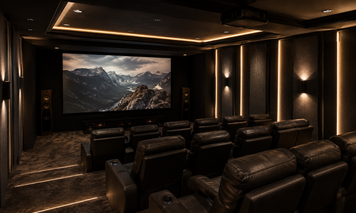 Private Screening Rooms & Acoustic Entertainment