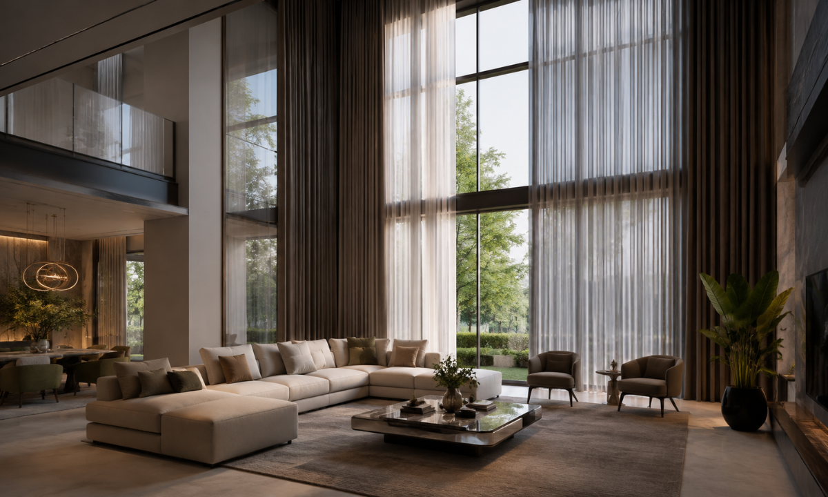 Smart Solar Shading & Automated Drapery