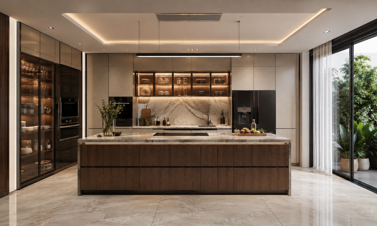Heavy-Duty Modular Kitchen Design