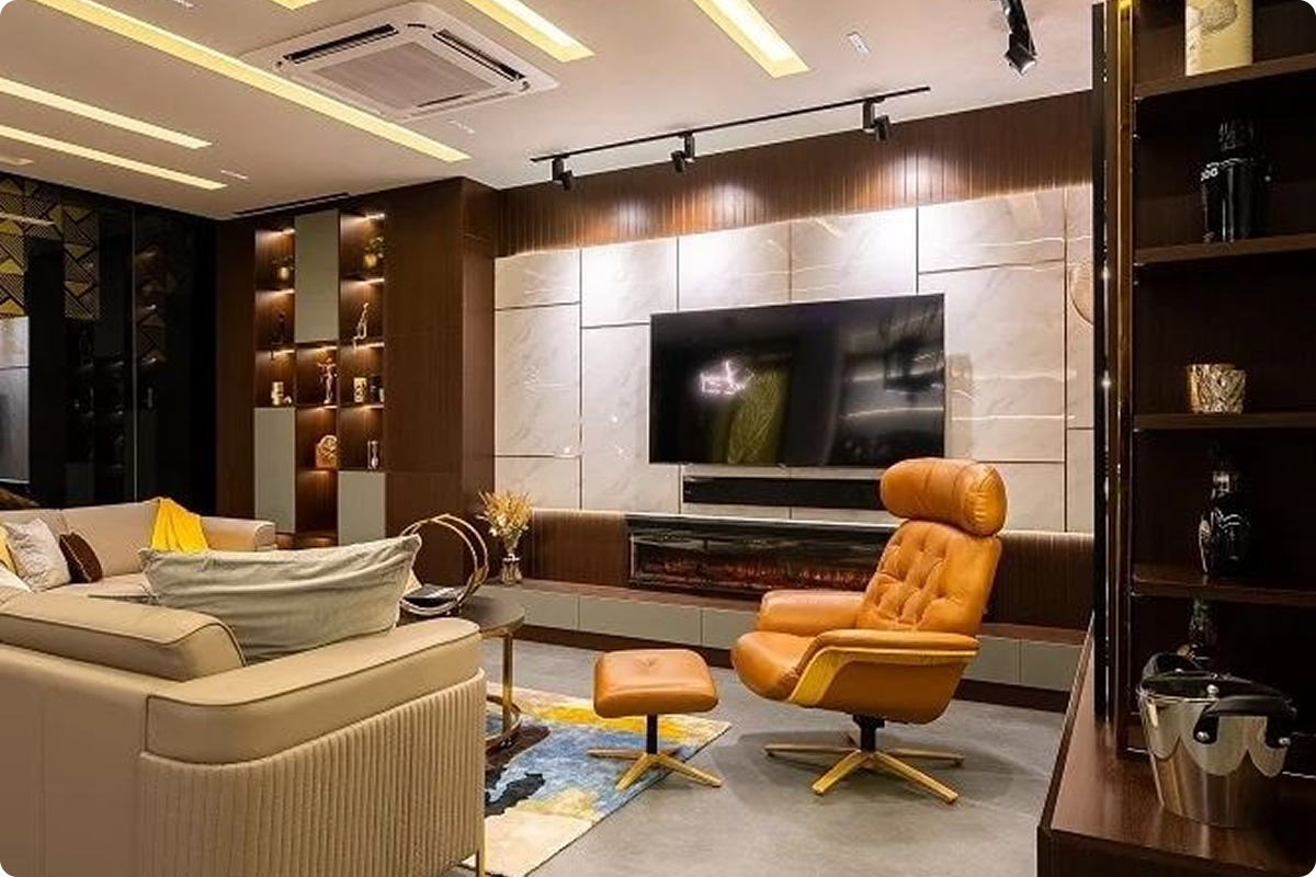 interior design for 4 BHK Apartments
