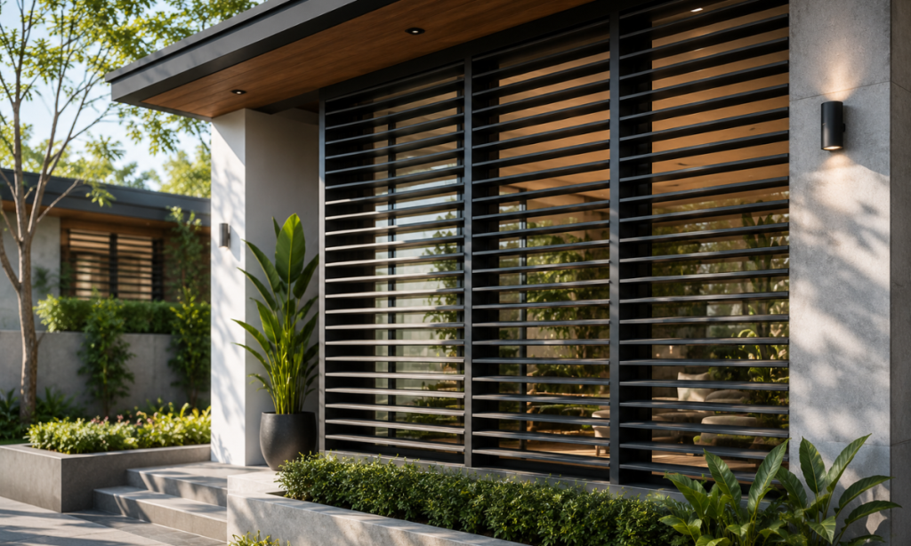 Architectural Privacy Louvers