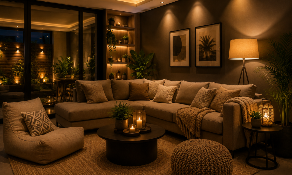 Cozy Lounge Seating