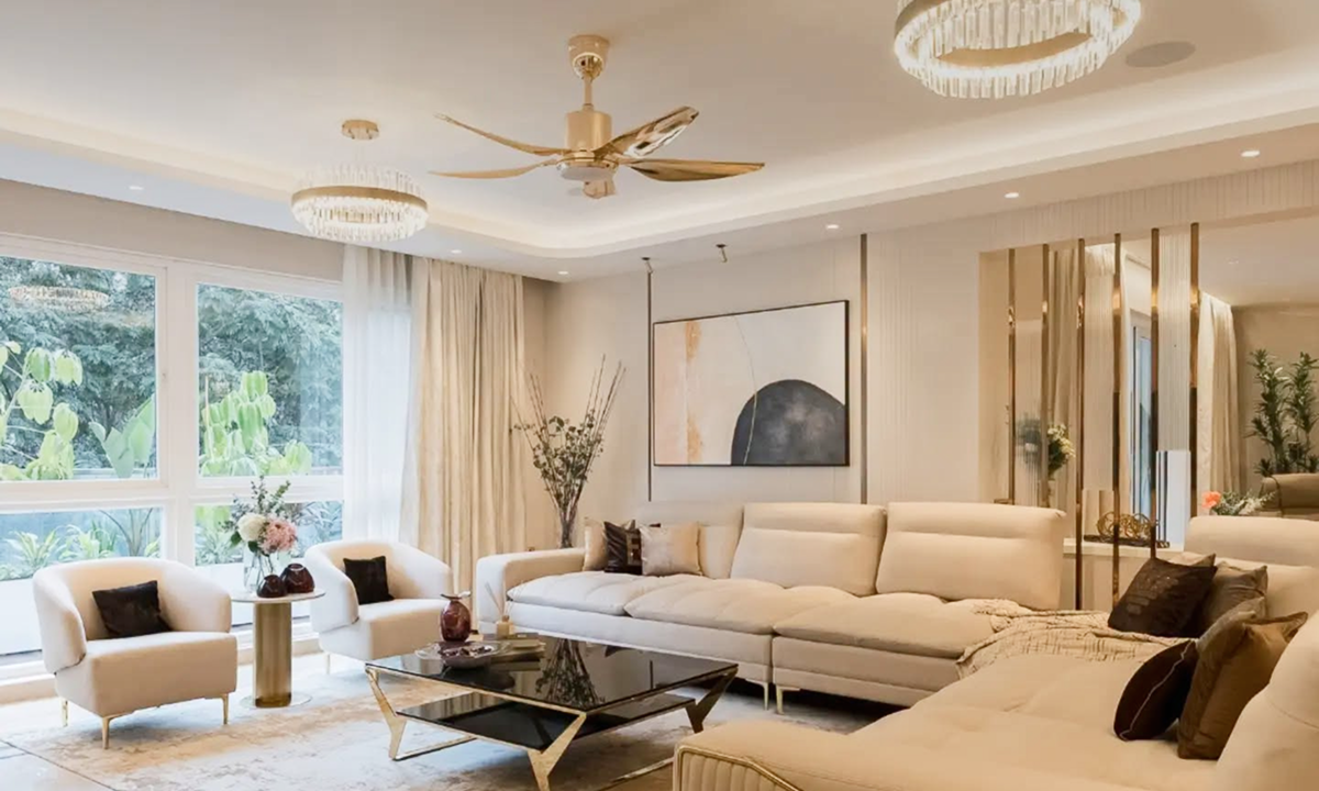 The image shows a beautiful home designed by home interior designer. 10 important things to check before hiring one.